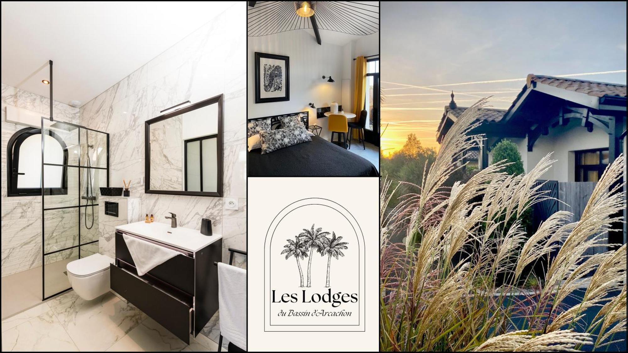 Hotel Particulier - Les Lodges Du Bassin D'Arcachon- Petit-Dejeuner Sur Demande- Prestations Haut De Gamme Гюжан-Местрас Экстерьер фото